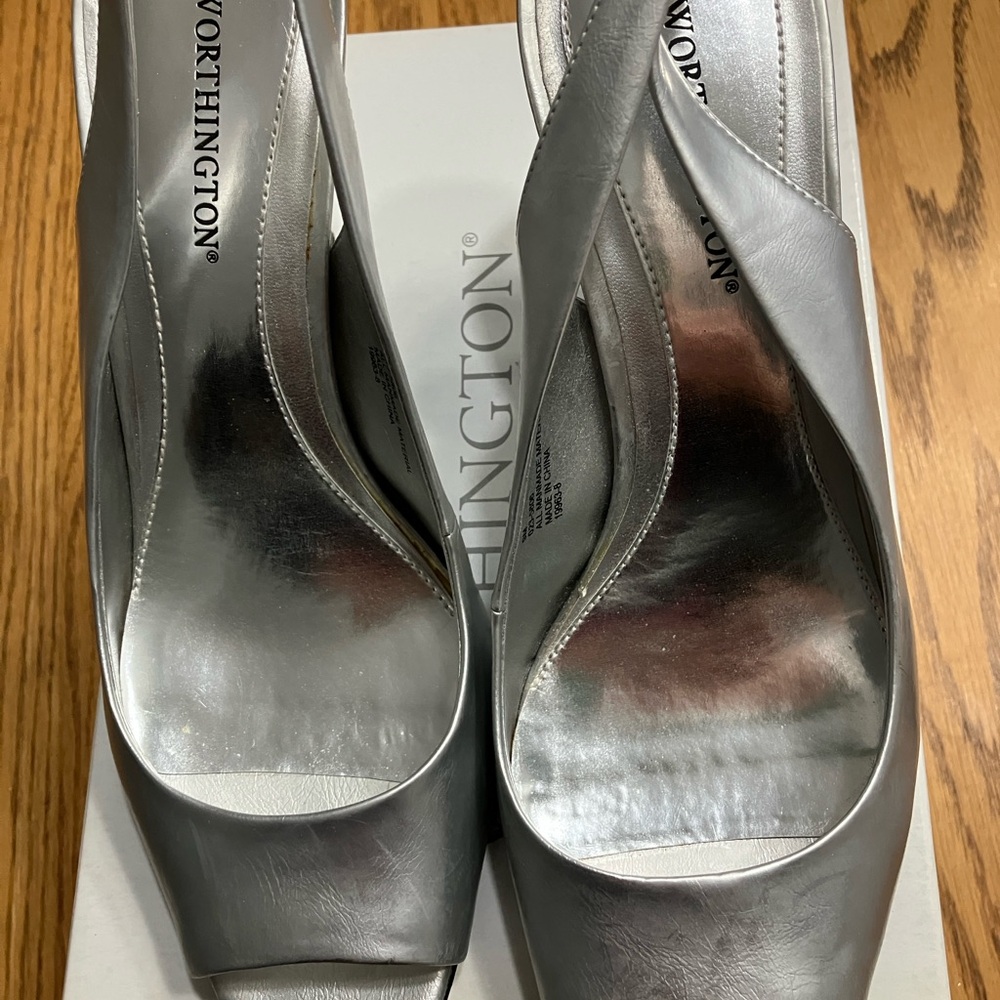 Worthington Silver Heels Slip-On Medium-High
